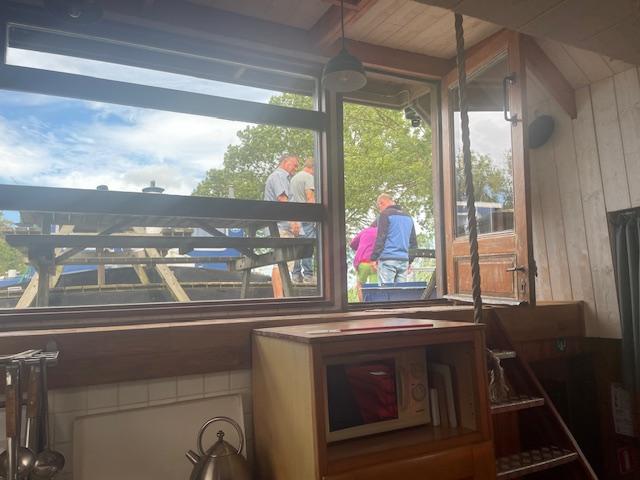 trap naar terras