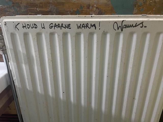wannes houdt u gaarne warm