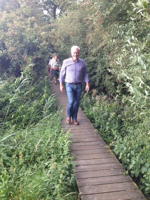 Op de passerelle