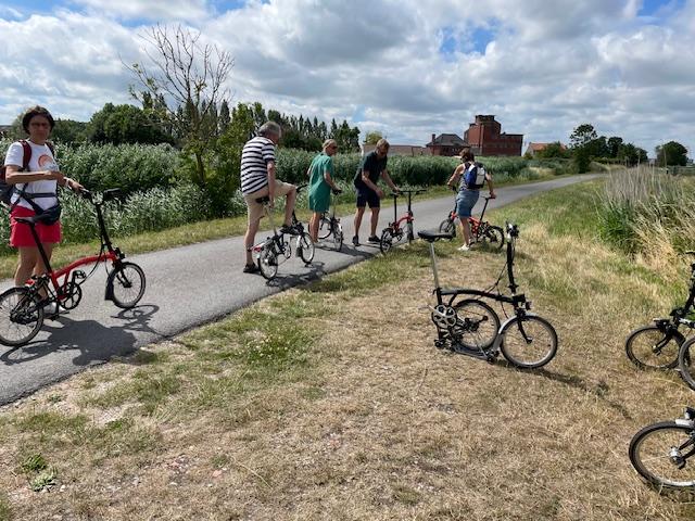 Bromptons voor Arabisch bunkertje
