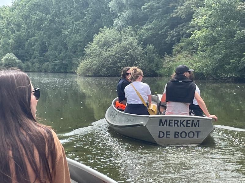 punters op kanaal