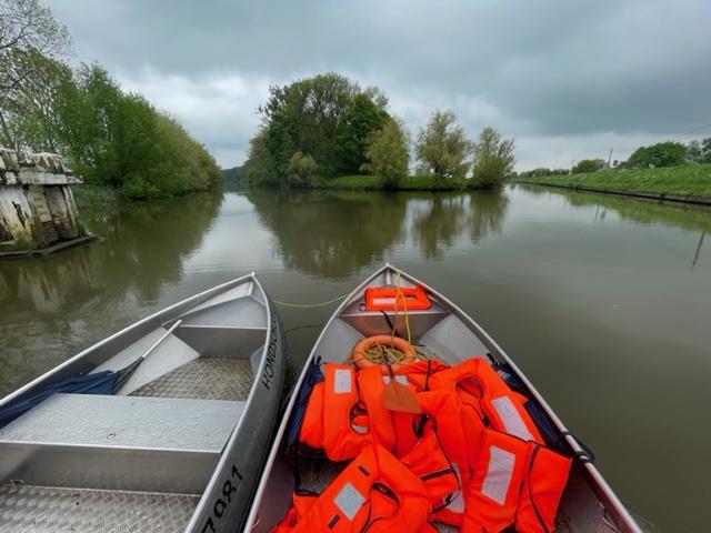 bootjes aan de Knokkebrug