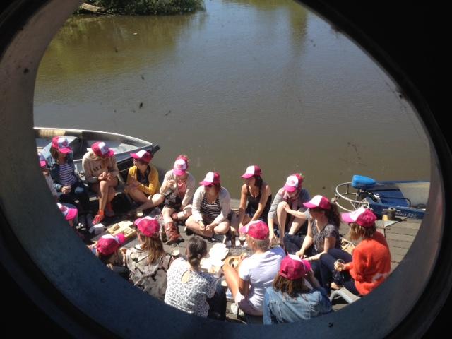 feestje op het ponton
