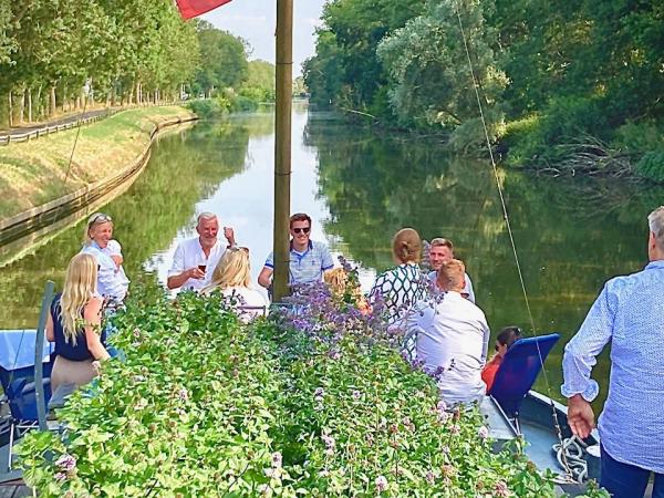 zomerse vaartocht